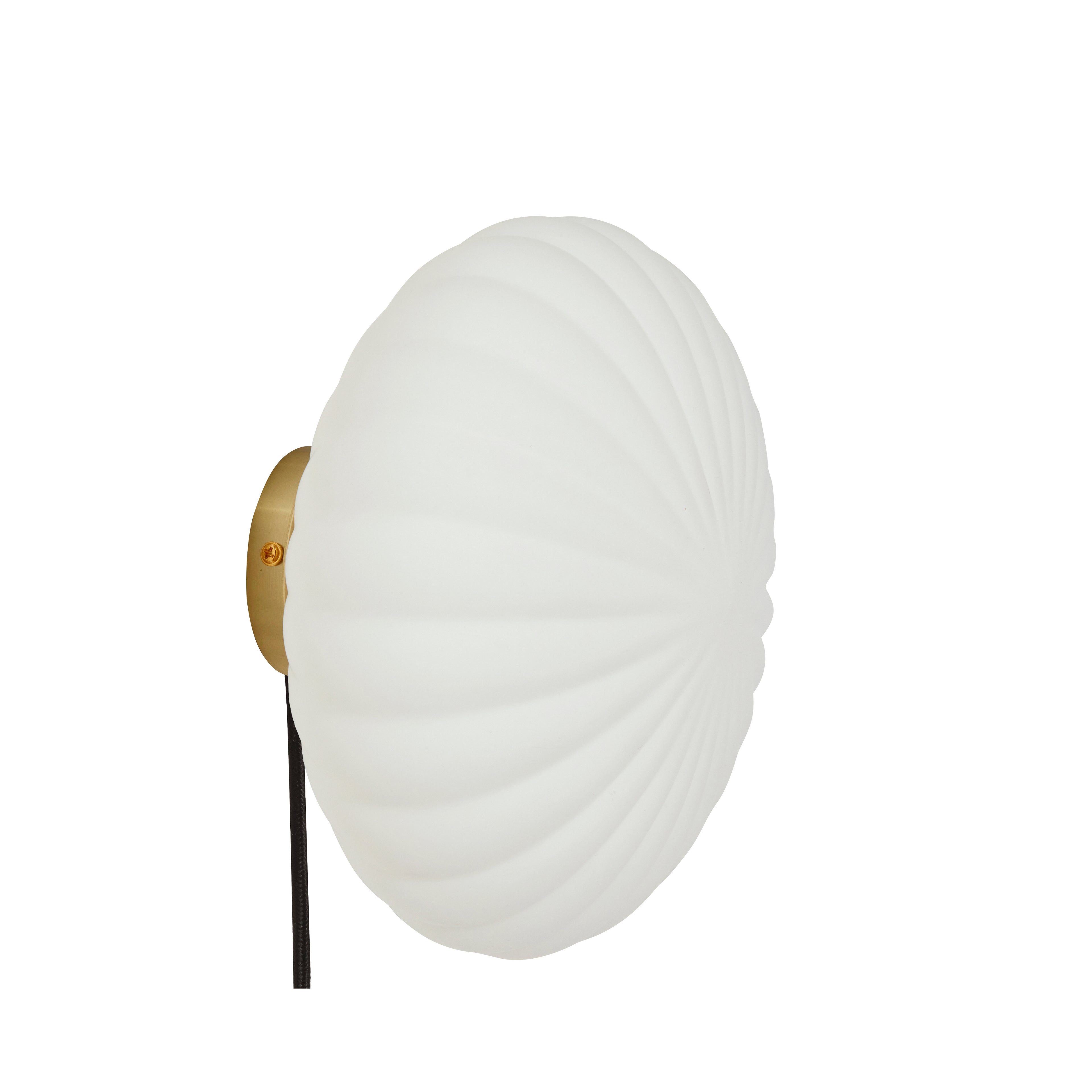 Kumu -Lampe Ø25 Weiß - Ø25xh15cm, G9