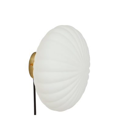Kumu -Lampe Ø25 Weiß - Ø25xh15cm, G9