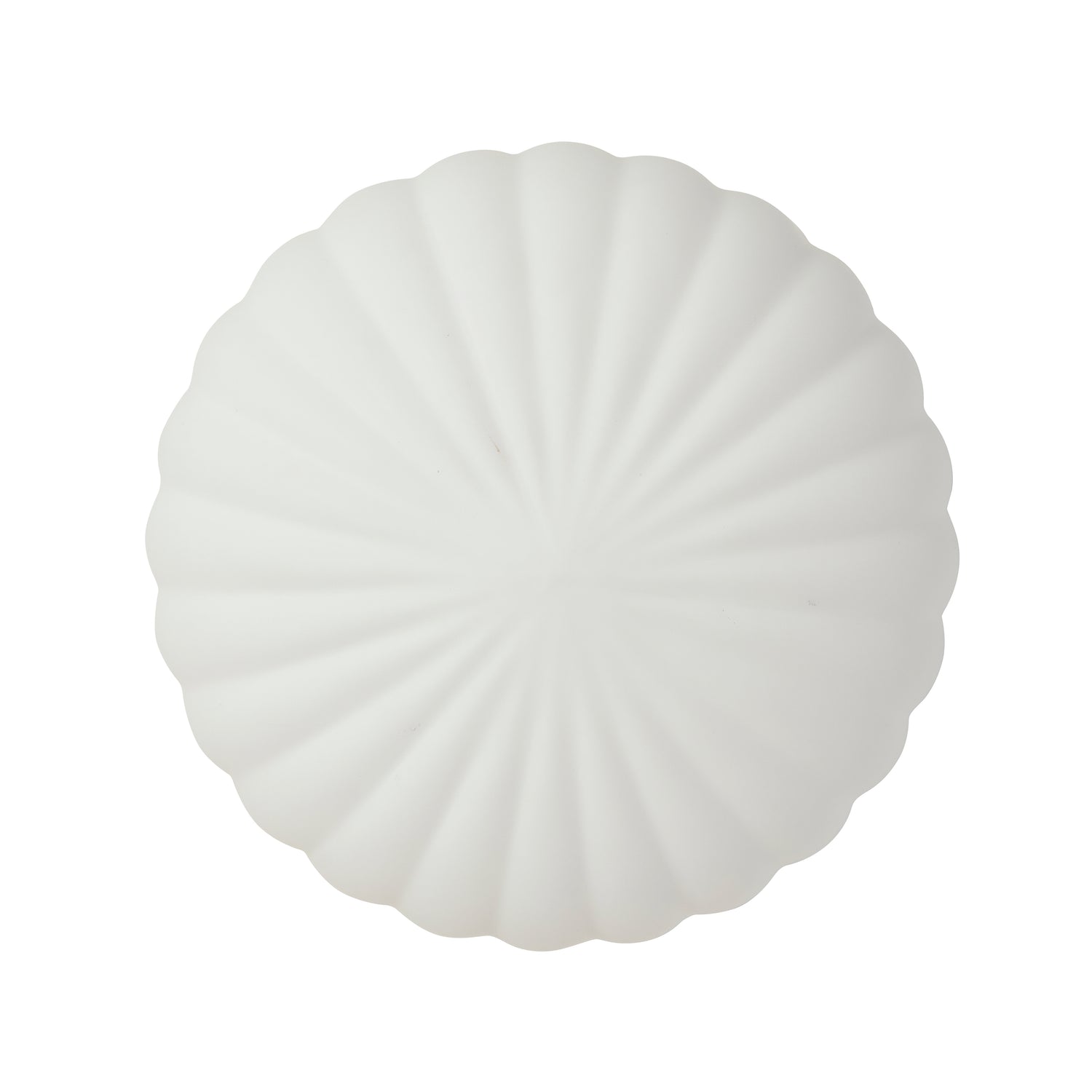 Kumu -Lampe Ø25 Weiß - Ø25xh15cm, G9