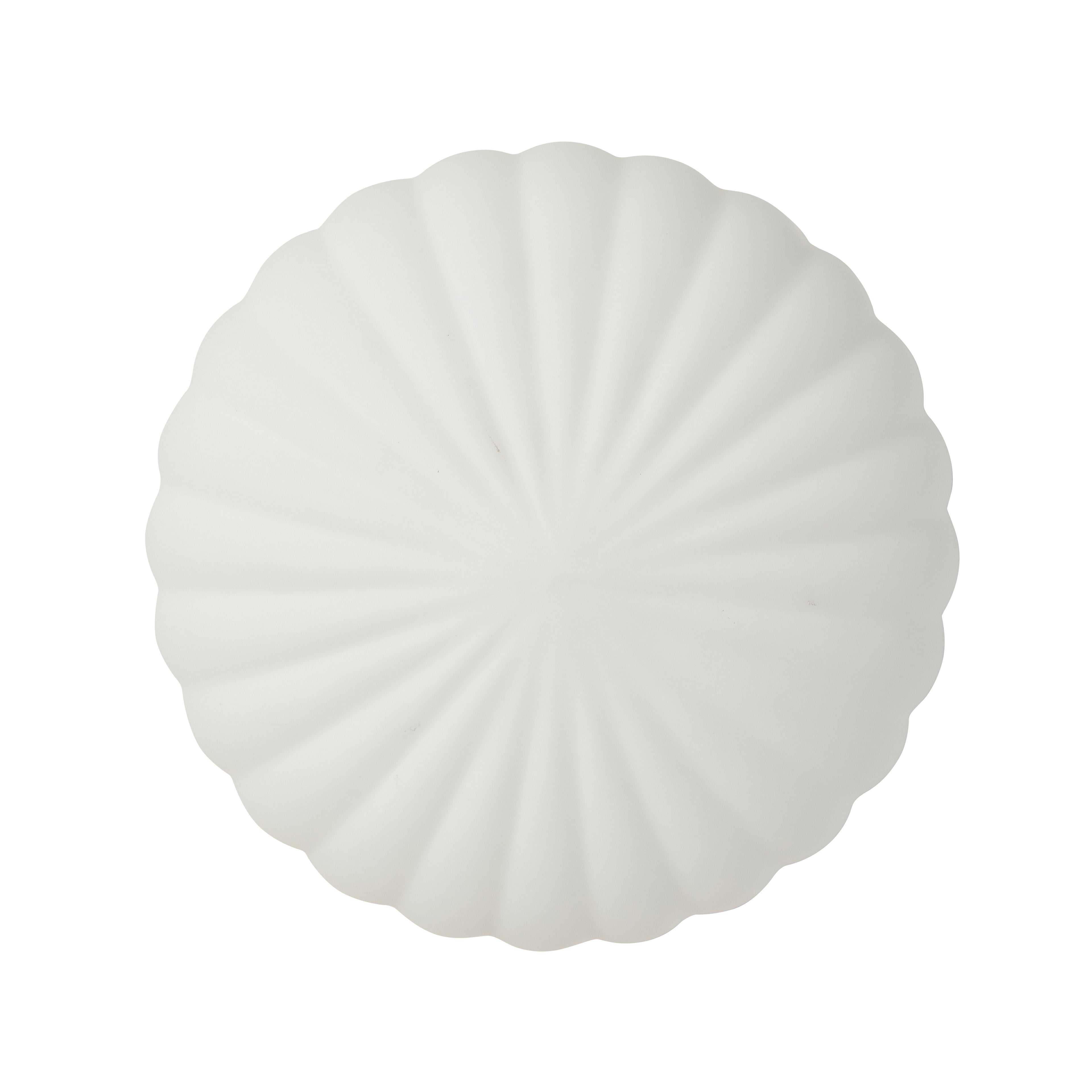Kumu -Lampe Ø25 Weiß - Ø25xh15cm, G9