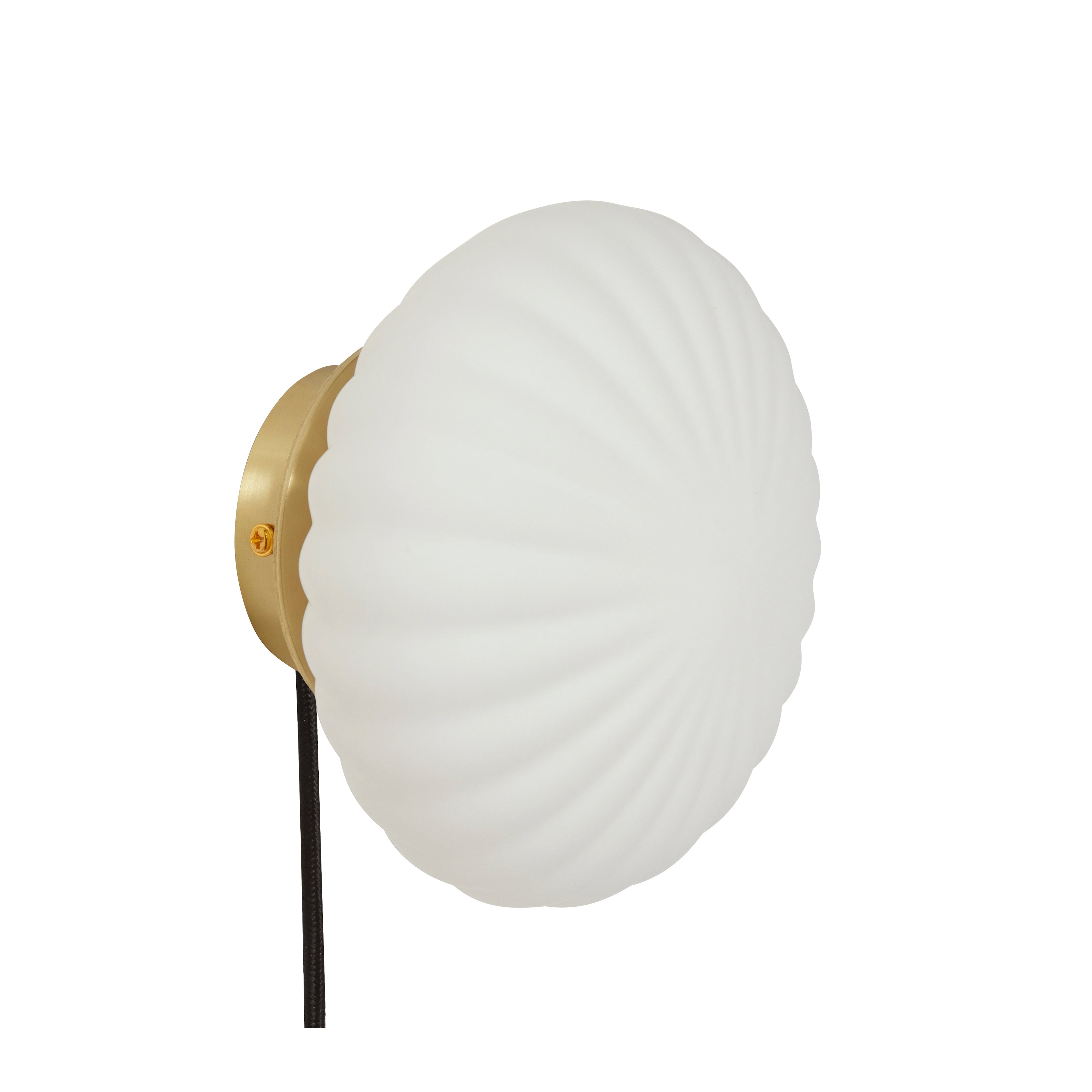 Kumu -Lampe Ø18 Weiß - Ø18XH12CM, G9