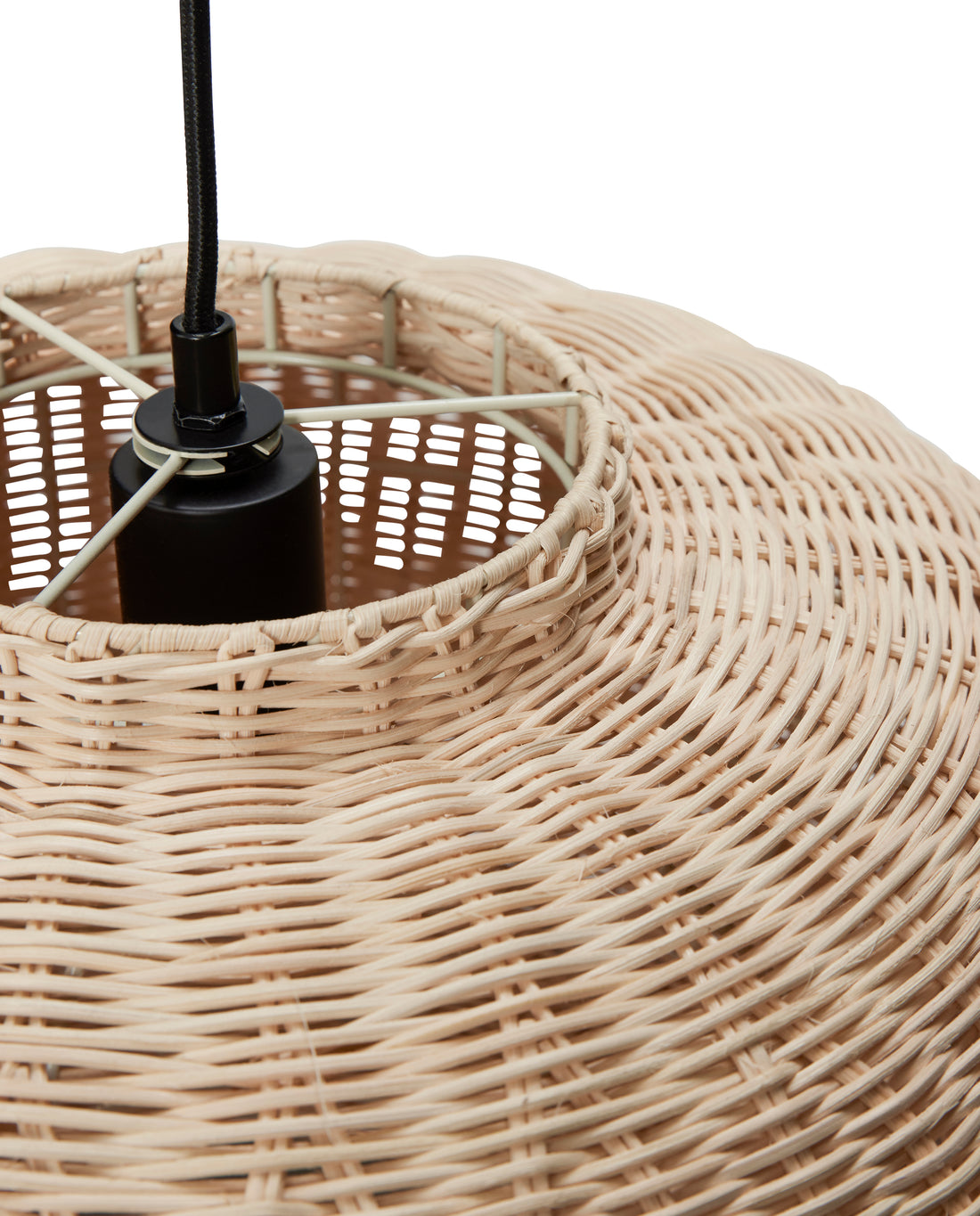 Chand Pendelleuchte Ellipse Natur - ø45xh27cm, E27