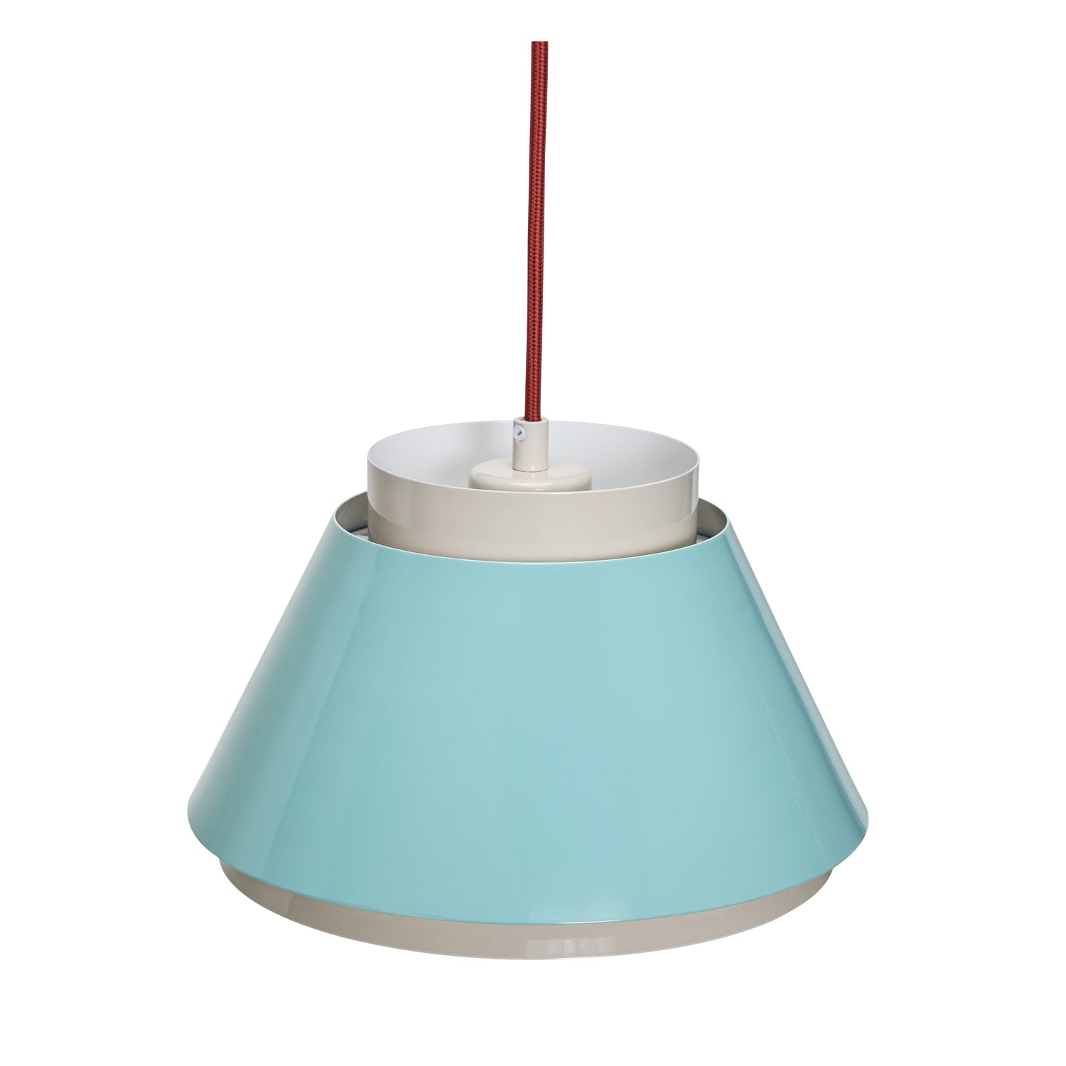 Remi Pendelleuchte Blau/Beige – ø25xh15cm