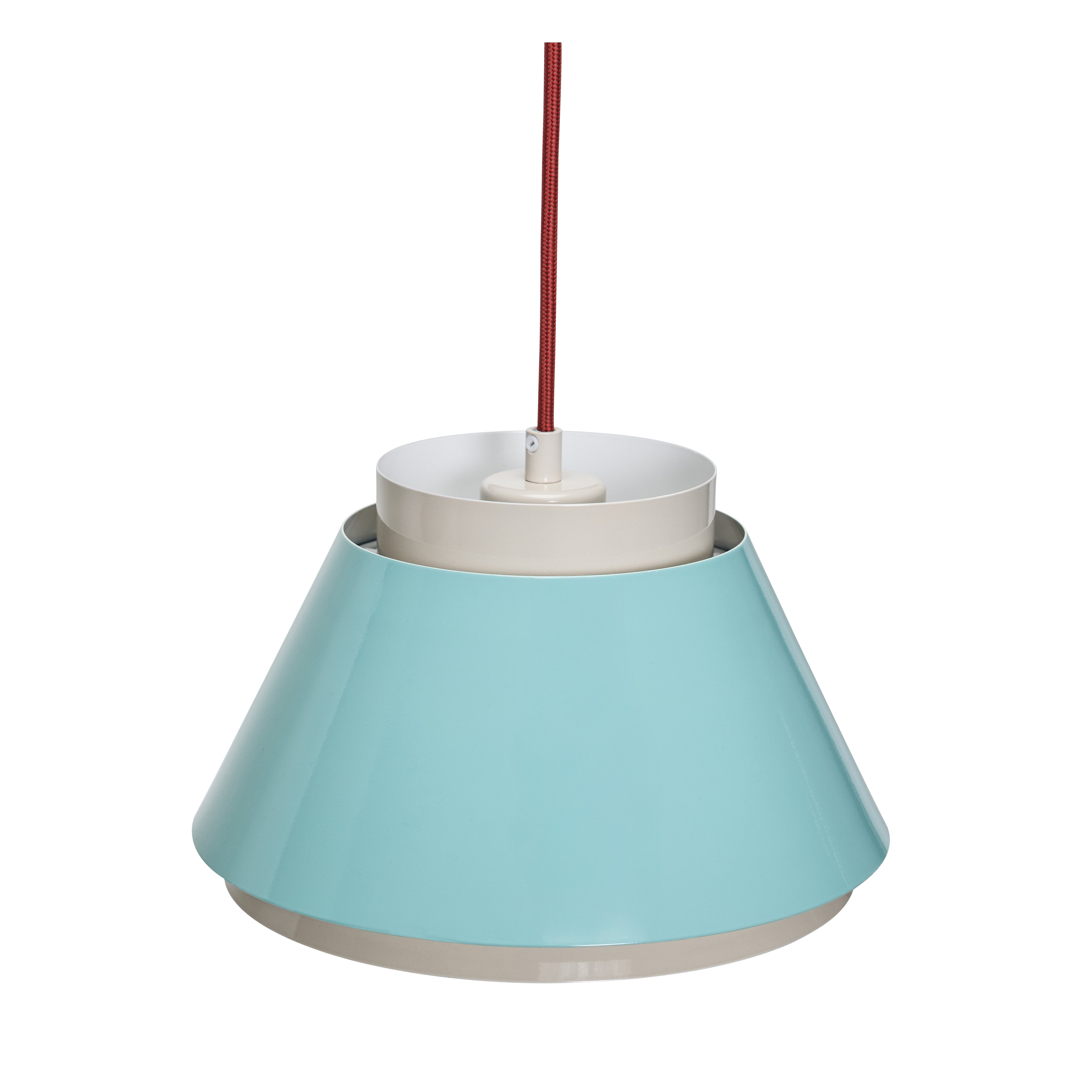 Remi Pendelleuchte Blau/Beige – ø25xh15cm