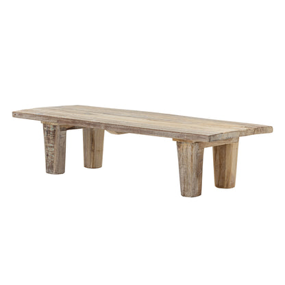 Bloomingville Riber Bank, Natur, recyceltes Holz
