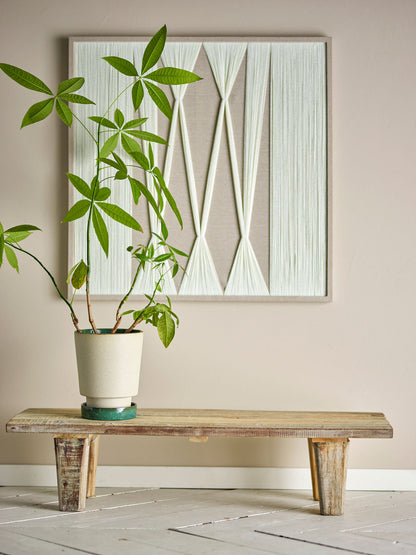 Bloomingville Riber Bank, Natur, recyceltes Holz
