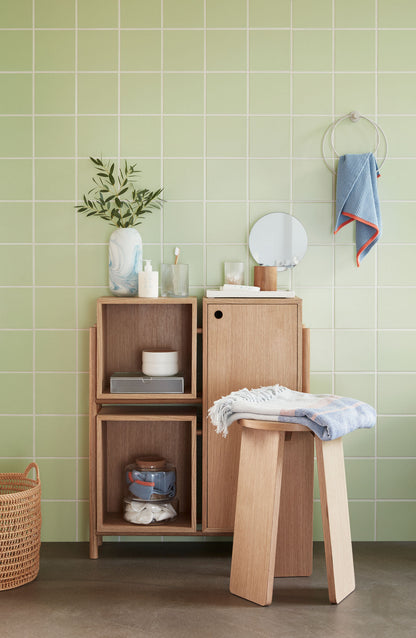 Webkurve Natur (Set von 2) - Ø32XH36, Ø41XH42CM