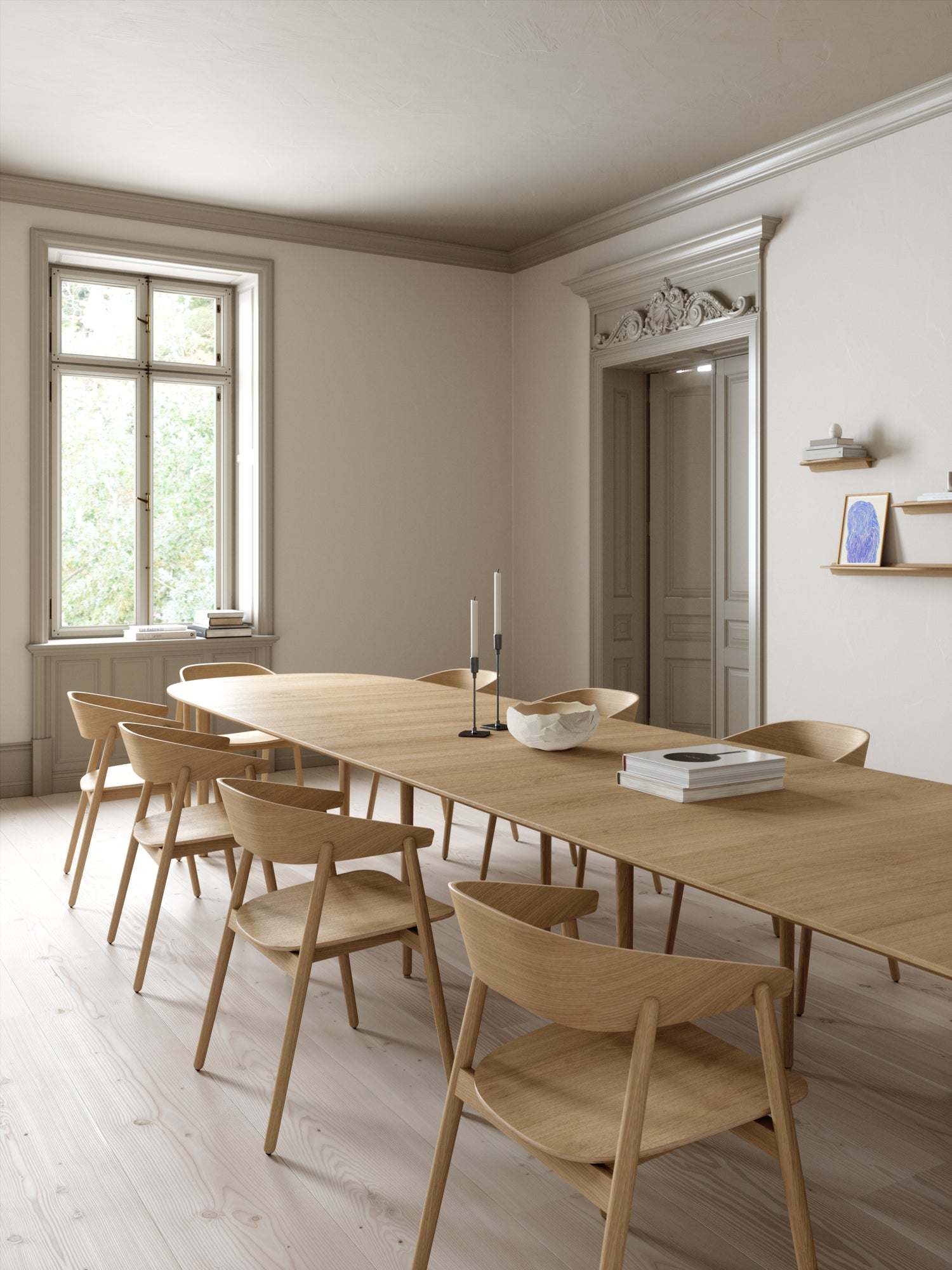 Andersen Classic 255-265 Auszugstisch Oval