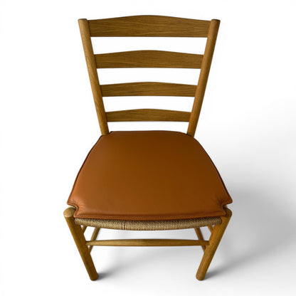 Kissen für Fredericia Furniture 3207 Kåre Klint – aus cognacfarbenem Leder