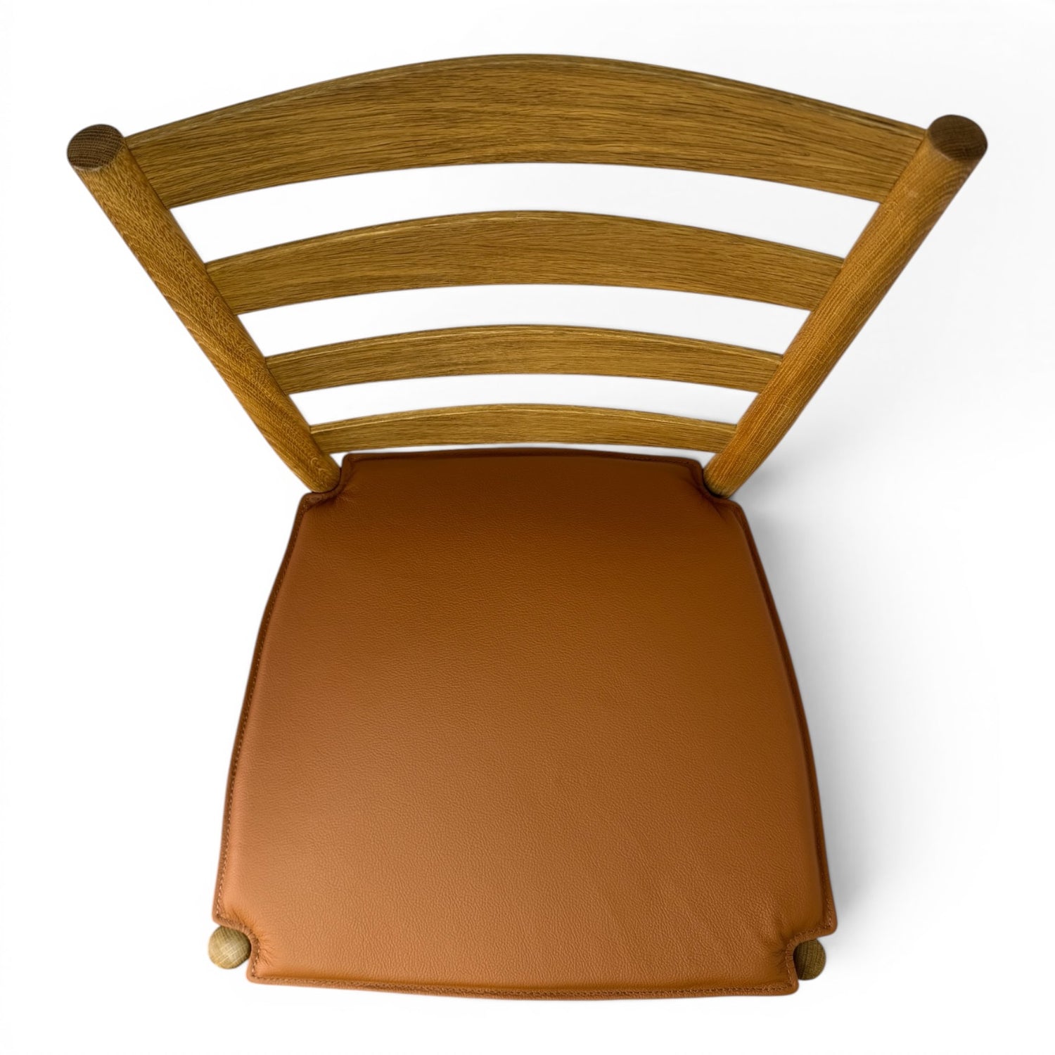 Kissen für Fredericia Furniture 3207 Kåre Klint – aus cognacfarbenem Leder