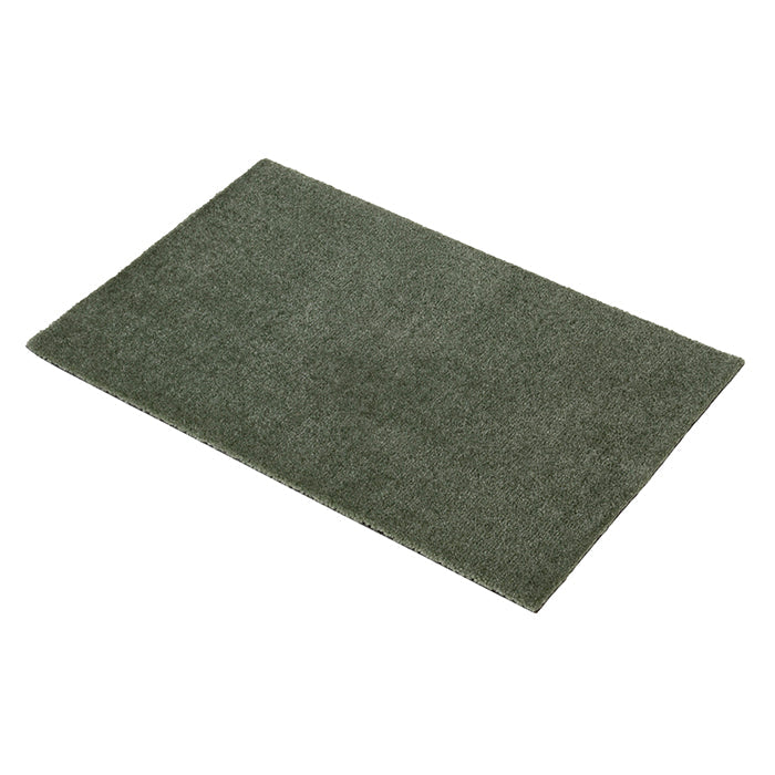 Bodenmatte 40 x 60 cm - Uni Farbe/staubiges Grün