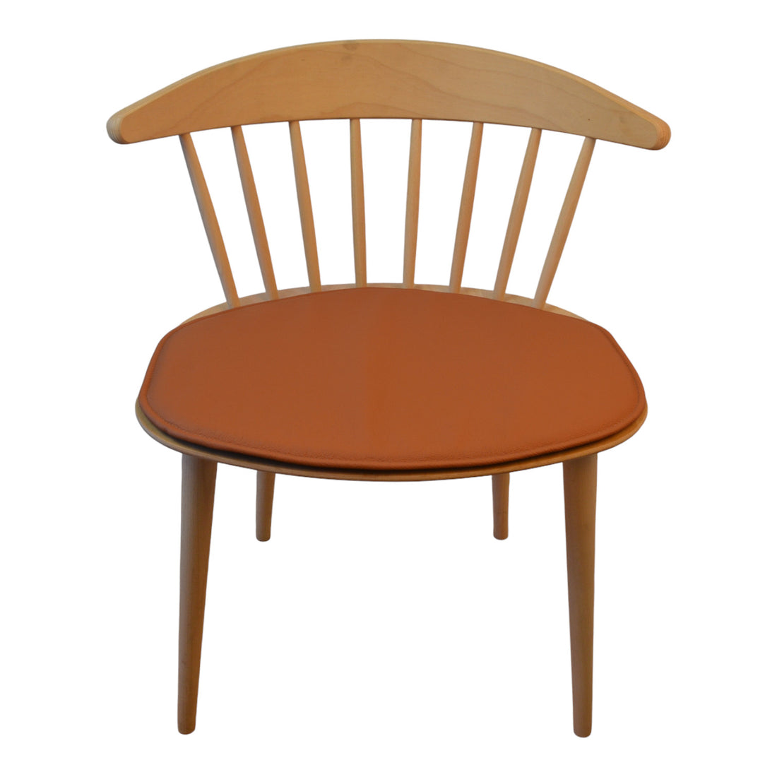 Luxuskissen zum Hay J104 Stuhl in - Cognac Leder