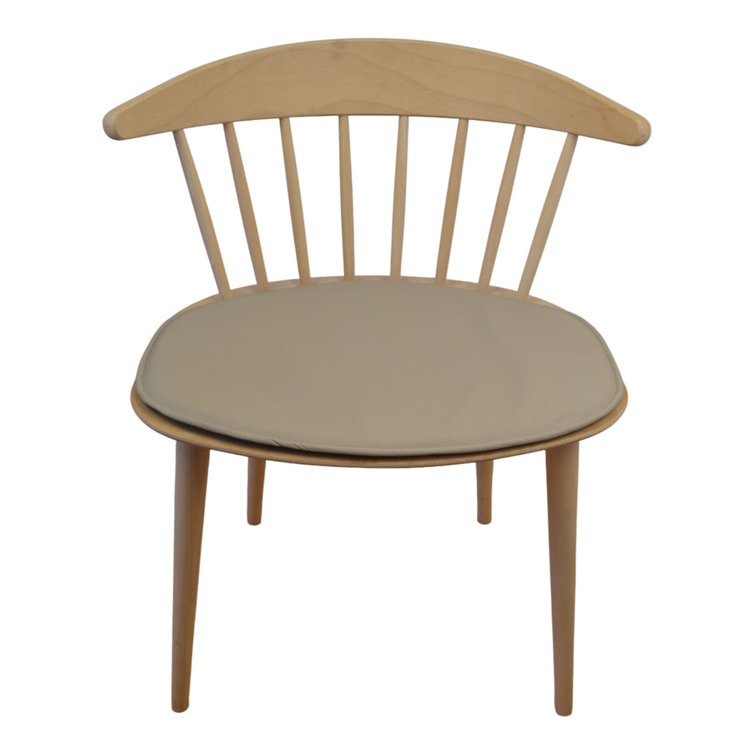 Luxuskissen zum Hay J104 Stuhl in - Sand -geläutetes Leder