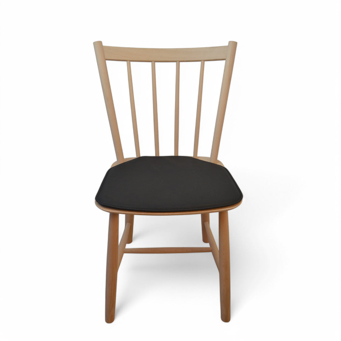 Kissen zum Hay J41 Stuhl in - schwarzes Leder