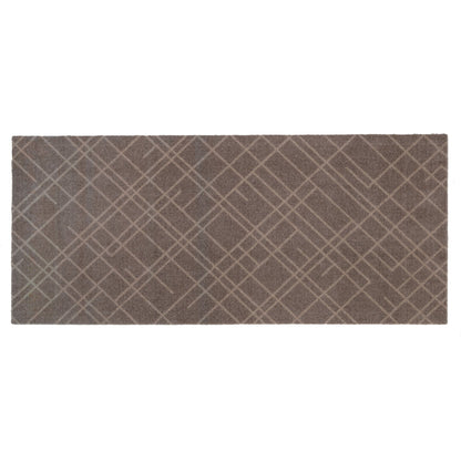 Bodenmatte 67 x 150 cm - Linien/Sand