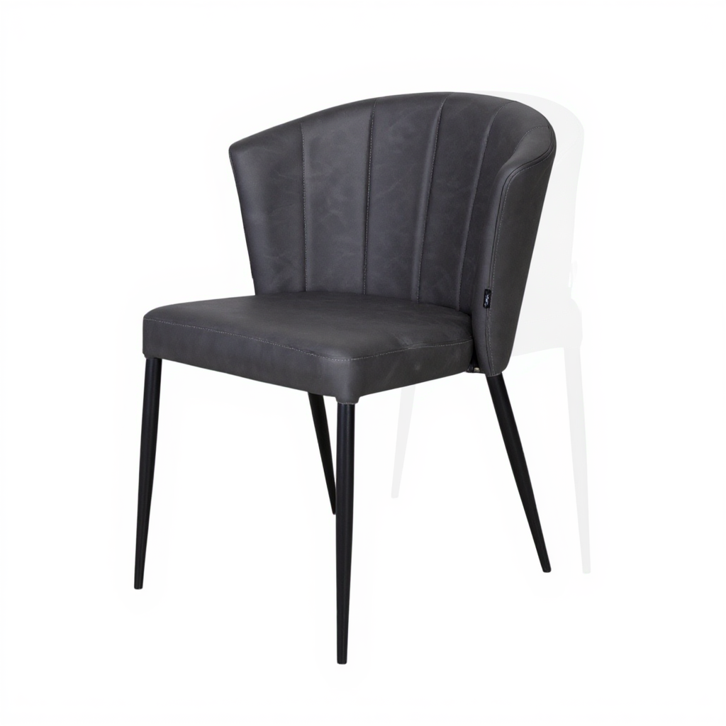 Esstischstuhl Thor Grau PU