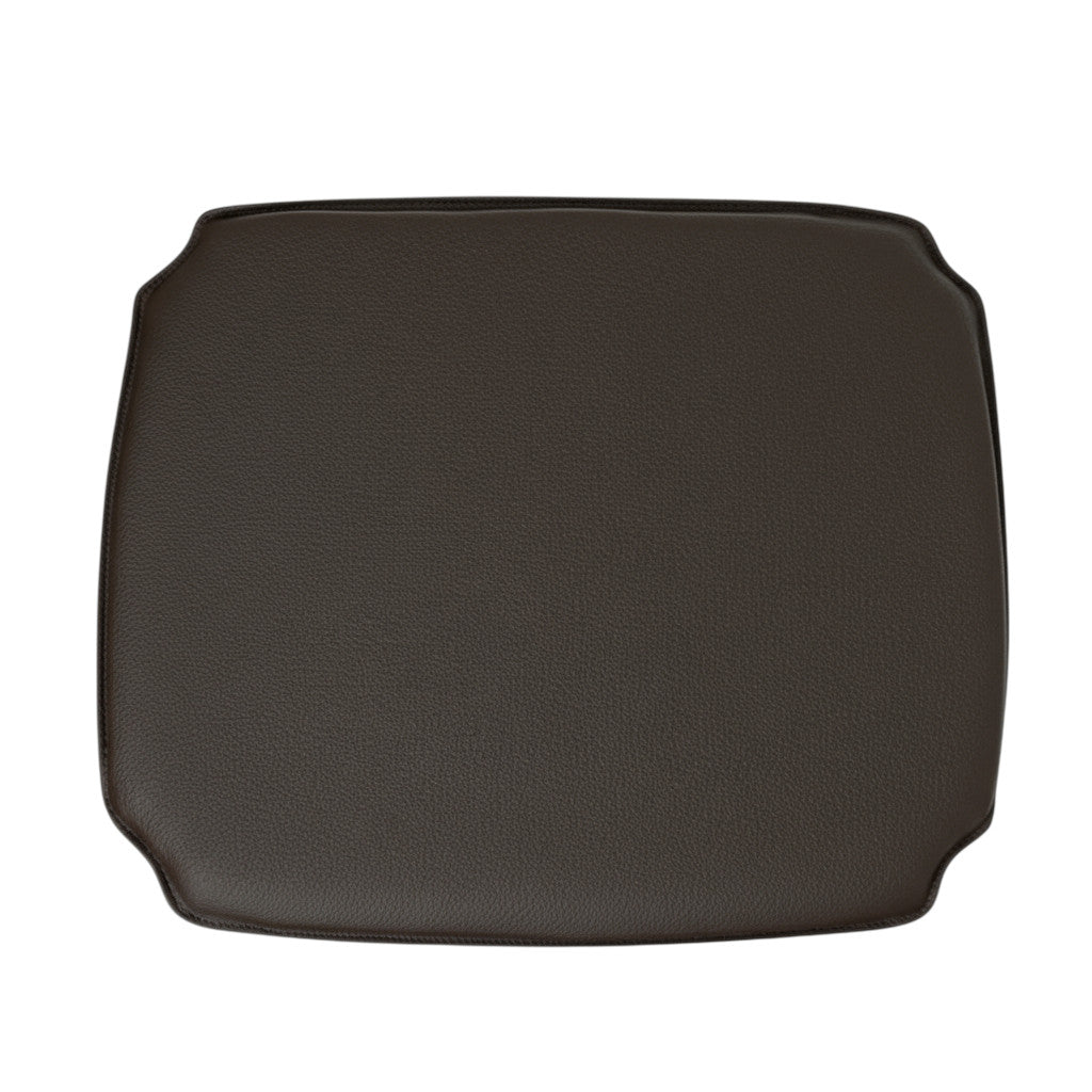 Kissen zum Børge Mogensen BM1 Stuhl in dunkelbraunem Leder