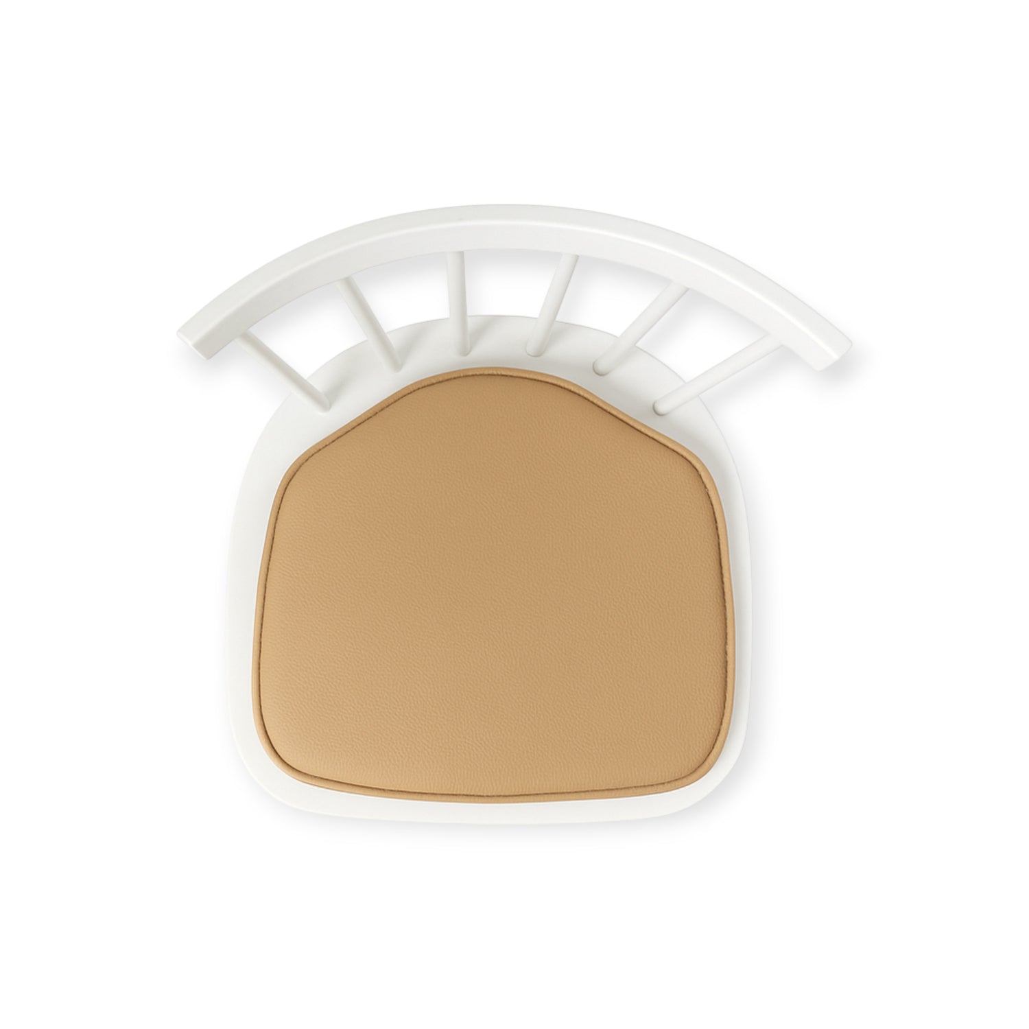 Luxuskissen an Poul M. Volher J46 STUHR IN - SAND -COLED -Leder