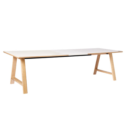 T11 Pull -out Tisch weiße Laminat - Matte (Kristallweiß)