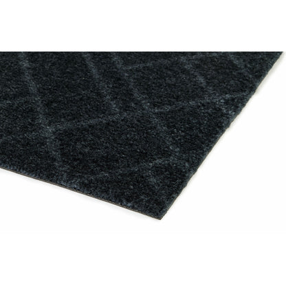 GULVMÅTTE 67 x 150 CM - LINES/DARK GREY - Tica Copenhagen - DesignGaragen.dk