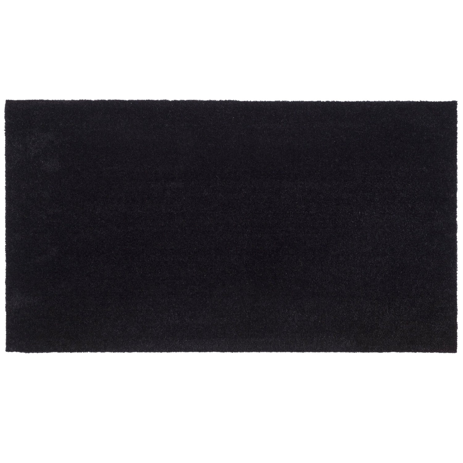 Bodenmatte 67 x 120 cm - Uni Farbe/Schwarz