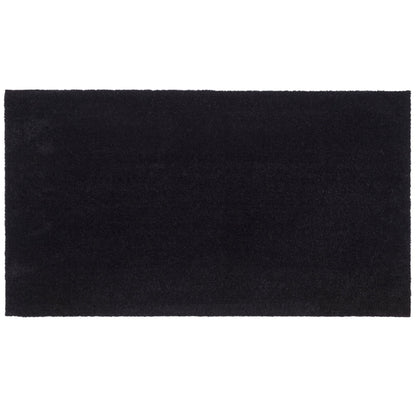 Bodenmatte 67 x 120 cm - Uni Farbe/Schwarz