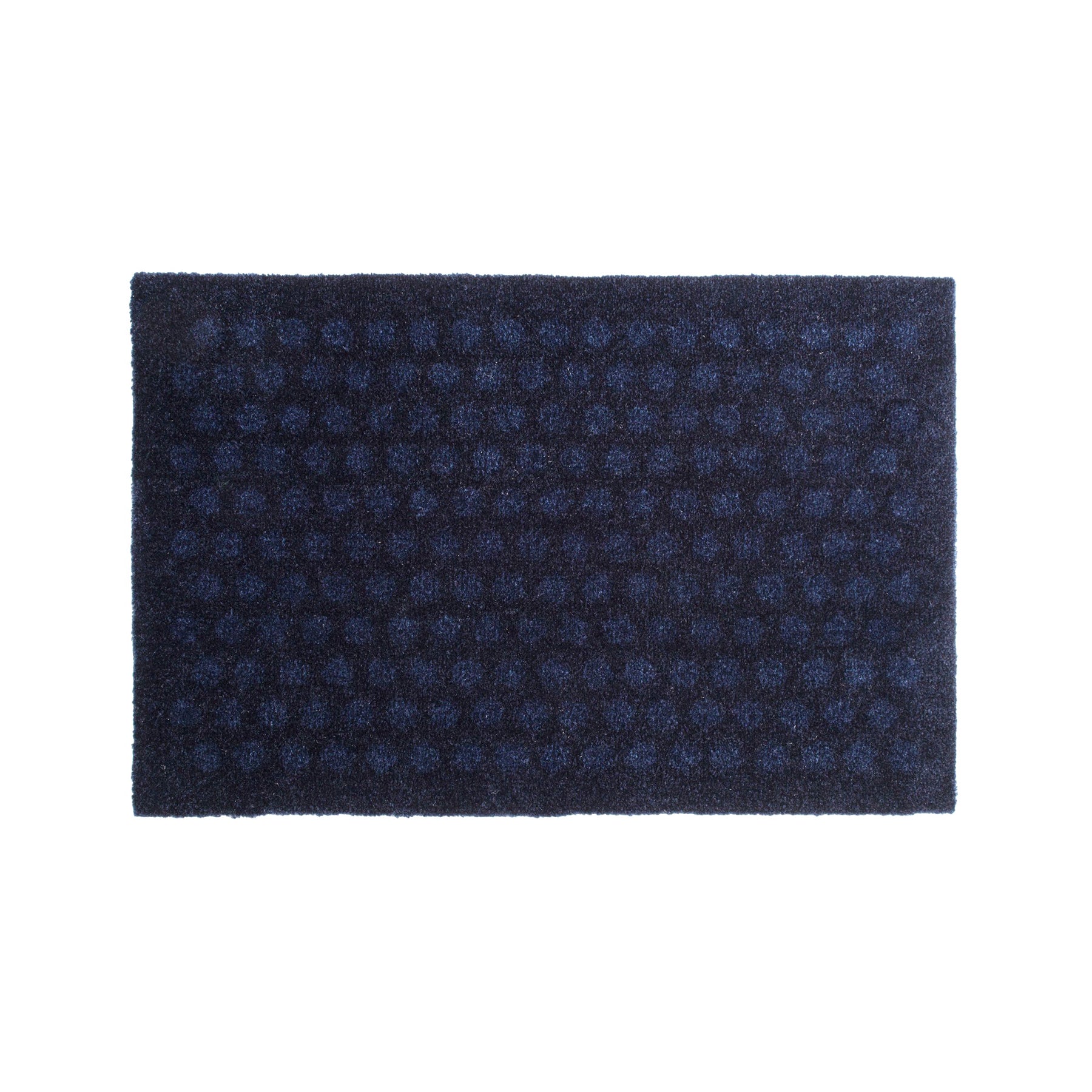 Bodenmatte 40 x 60 cm - Punkte/Blau