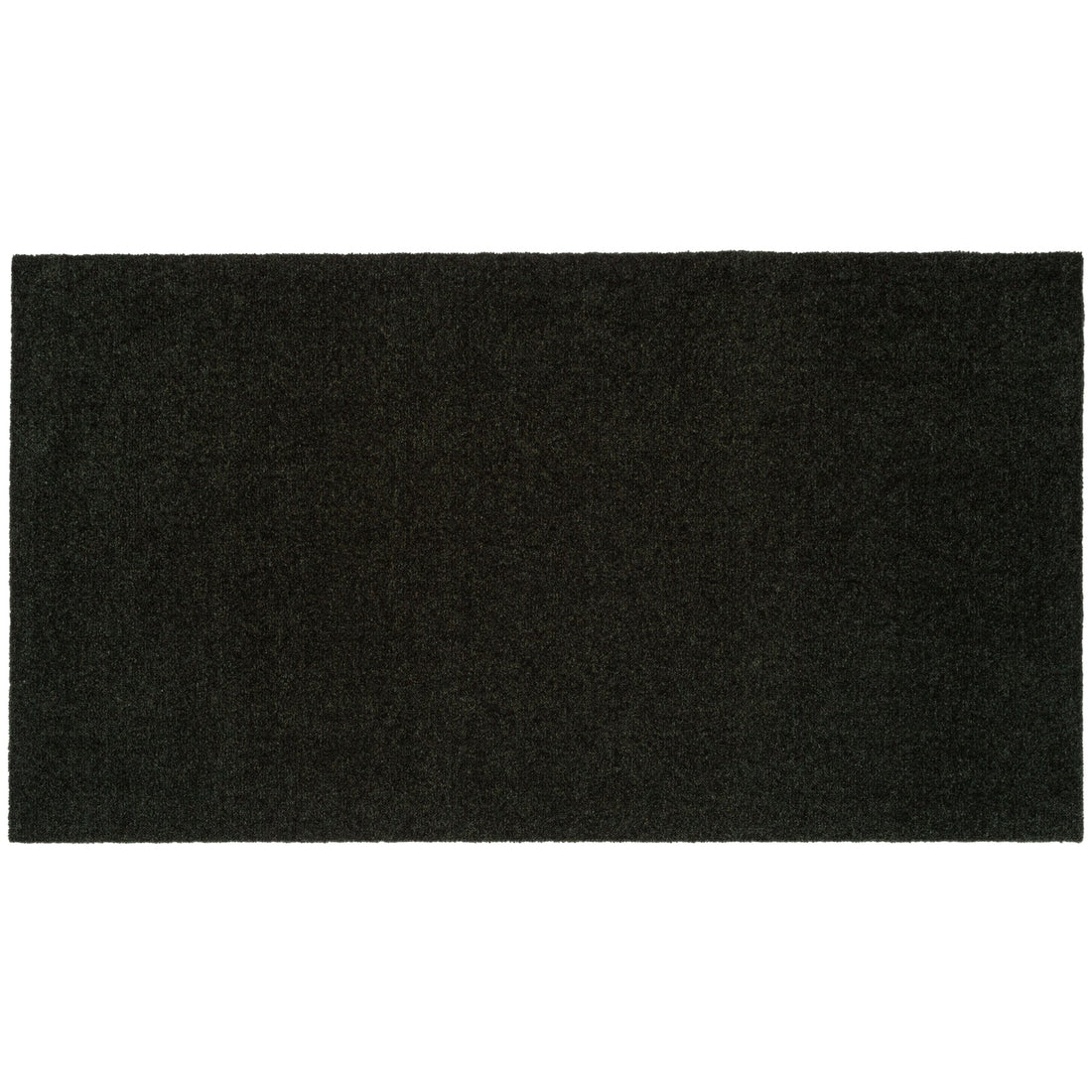 Bodenmatte 67 x 120 cm - Uni Farbe/Dunkelgrün