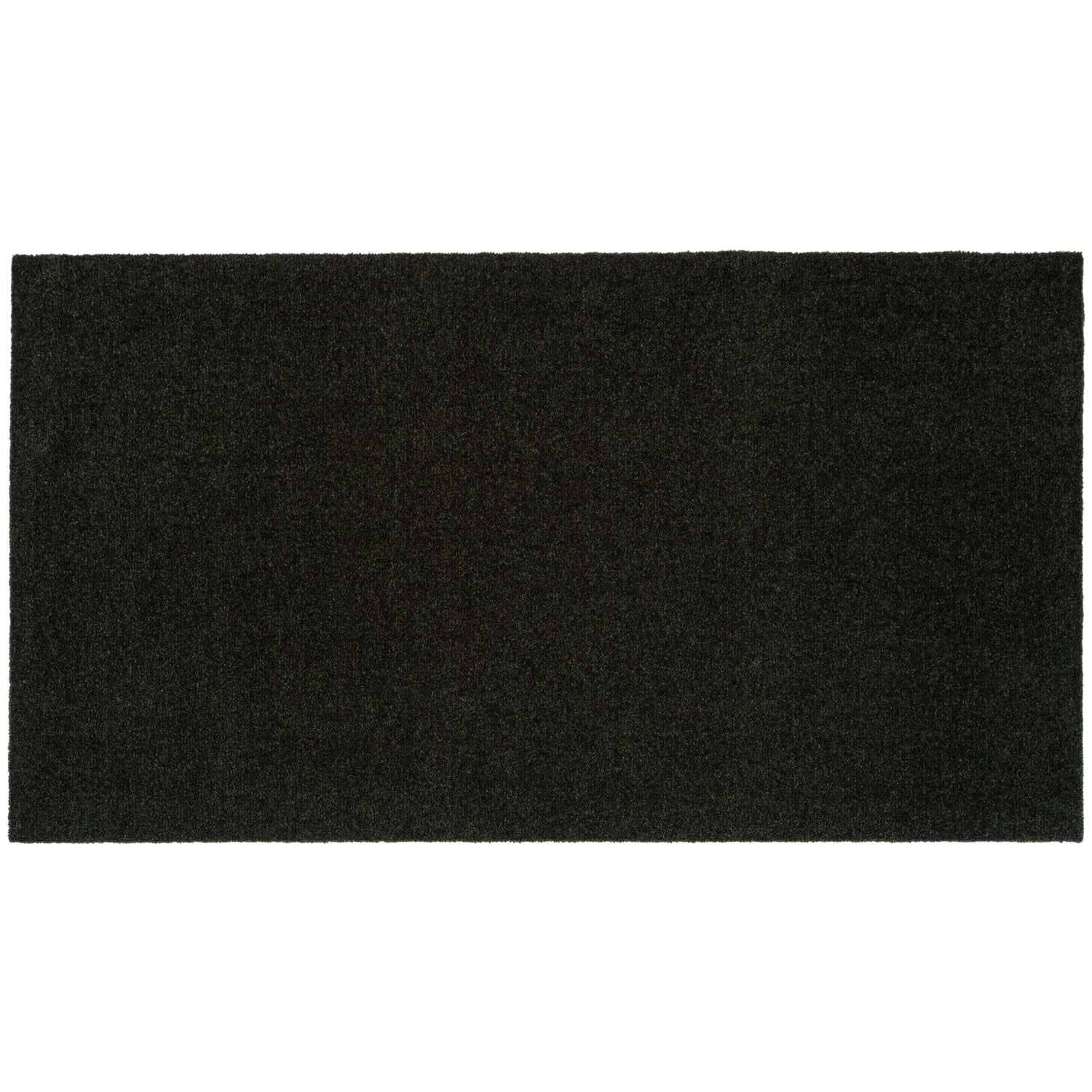 Bodenmatte 67 x 120 cm - Uni Farbe/Dunkelgrün