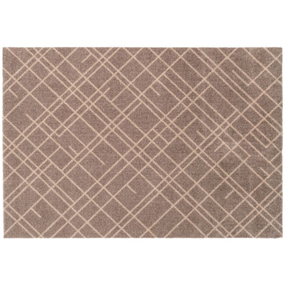 Bodenmatte 90 x 130 cm - Linien/Sand