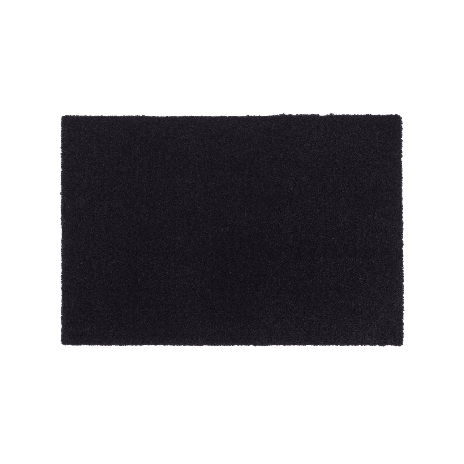 Bodenmatte 40 x 60 cm - Uni Farbe/Schwarz