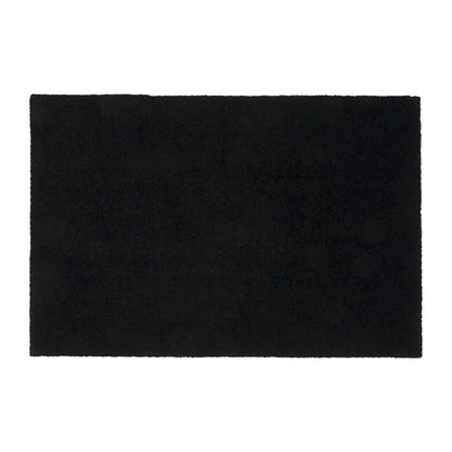 Bodenmatte 60 x 90 cm - Uni Farbe/Schwarz