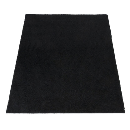 Bodenmatte 60 x 90 cm - Uni Farbe/Schwarz