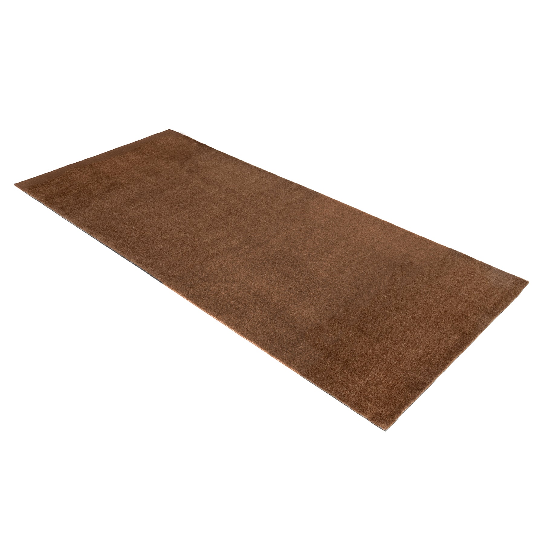 Neue Taste/Muss 90 x 200 cm - Uni Farbe/Cognac