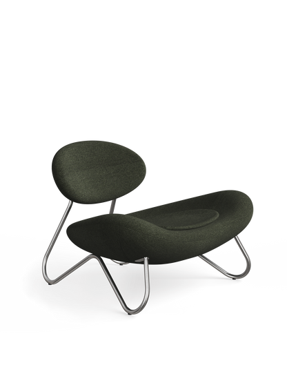 Meadow Lounge Chair – Kiefer/gebürsteter Stahl