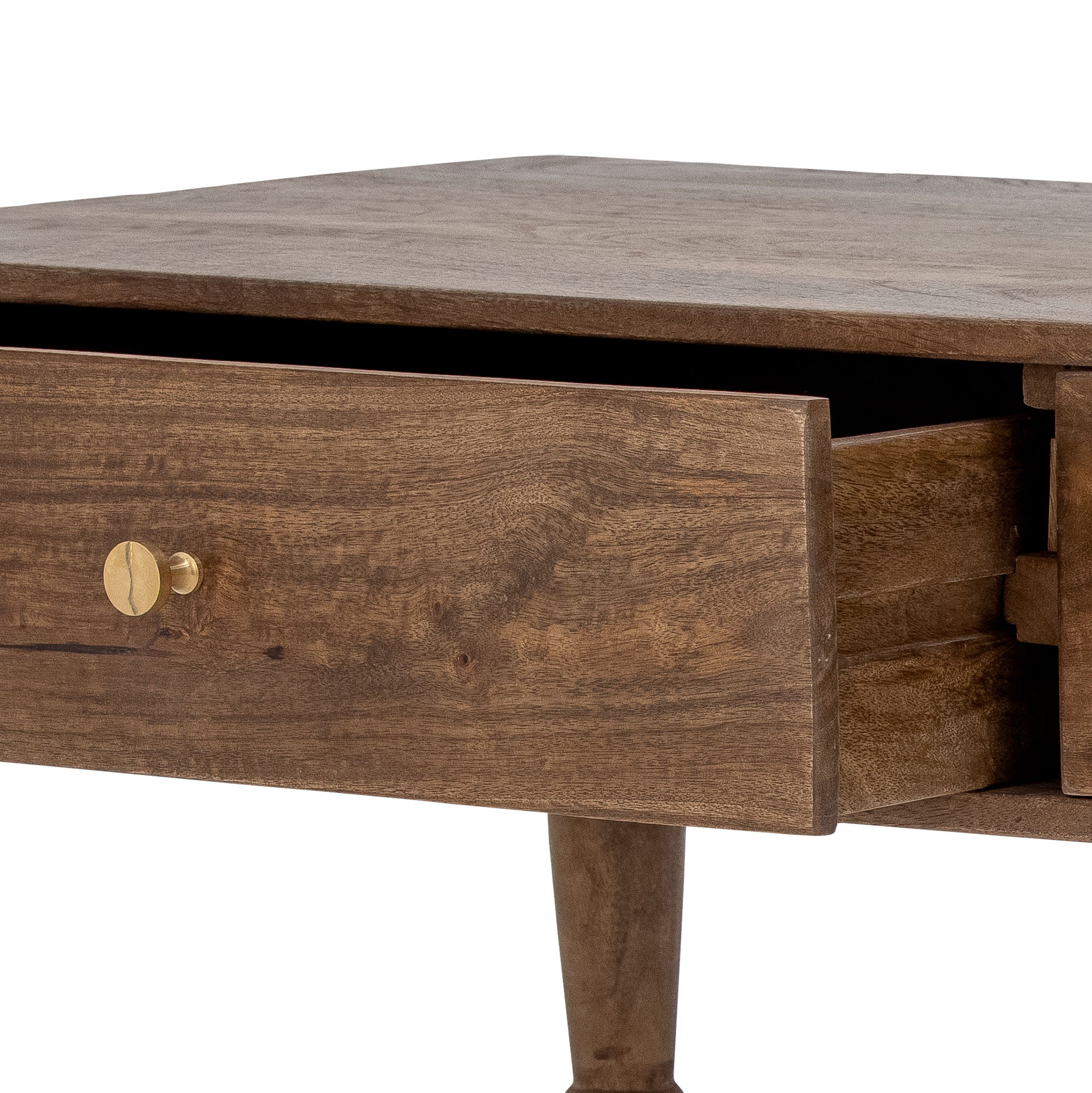 Kreative Sammlung Betton Konsolentabelle, Brown, FSC 100%® Mango