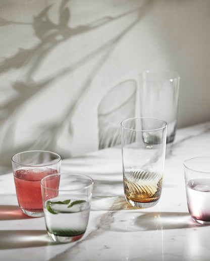 Garo High -Trinkglas - H15 cm - klares Glas