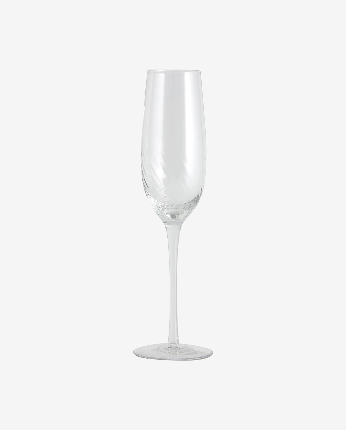 Garo Champagnerglas - H27,5 cm - klares Glas