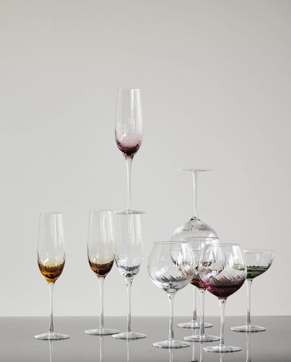 Garo Champagnerglas - H27,5 cm - klares Glas