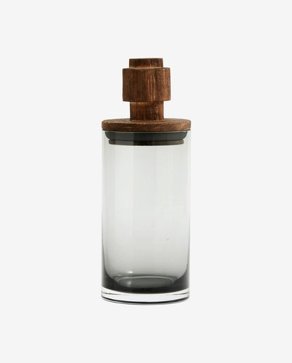Salbeispeicherglas mit Holzdeckel - 900 ml