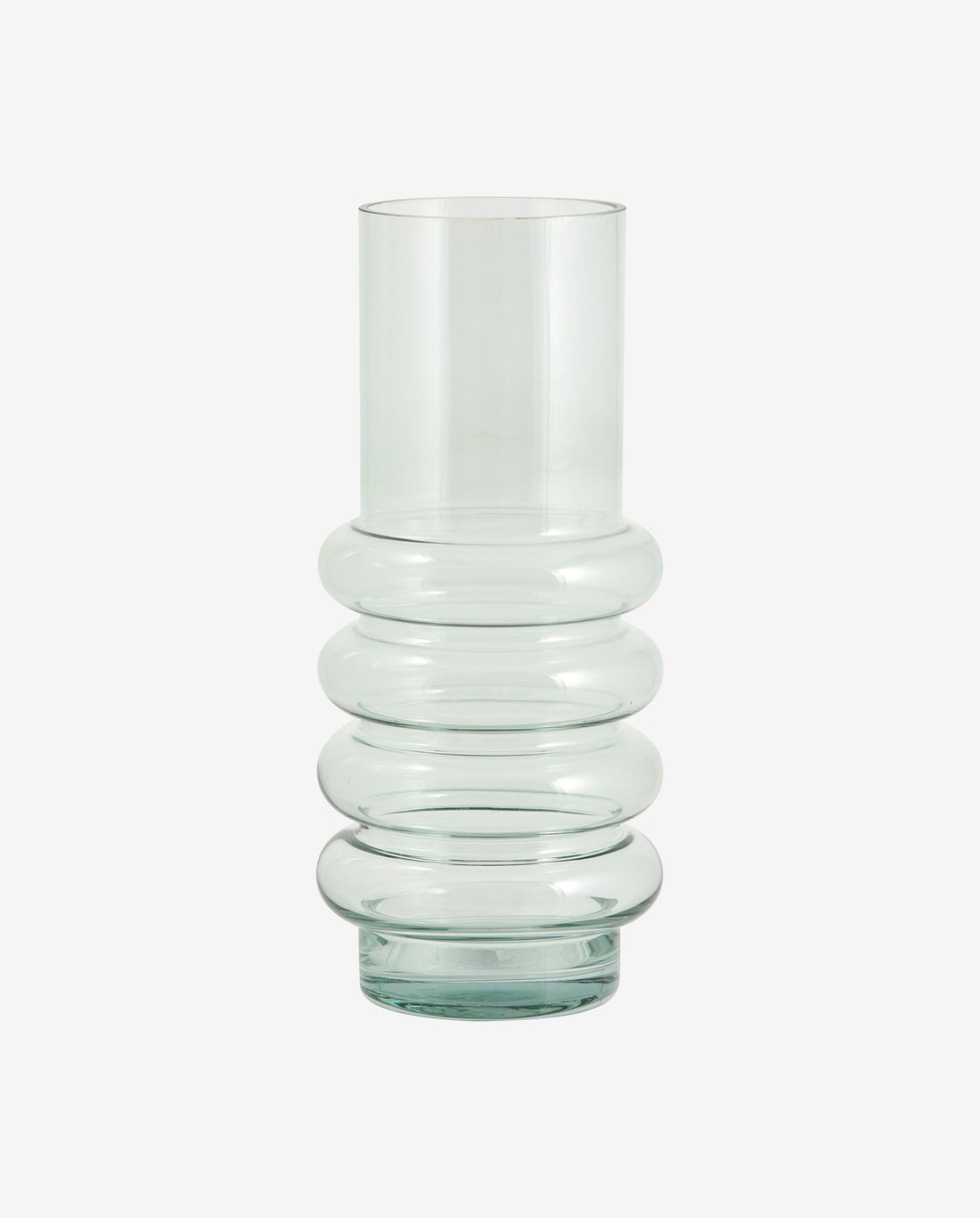 Maui -Vase in Glas - groß - H36 cm - hellgrün