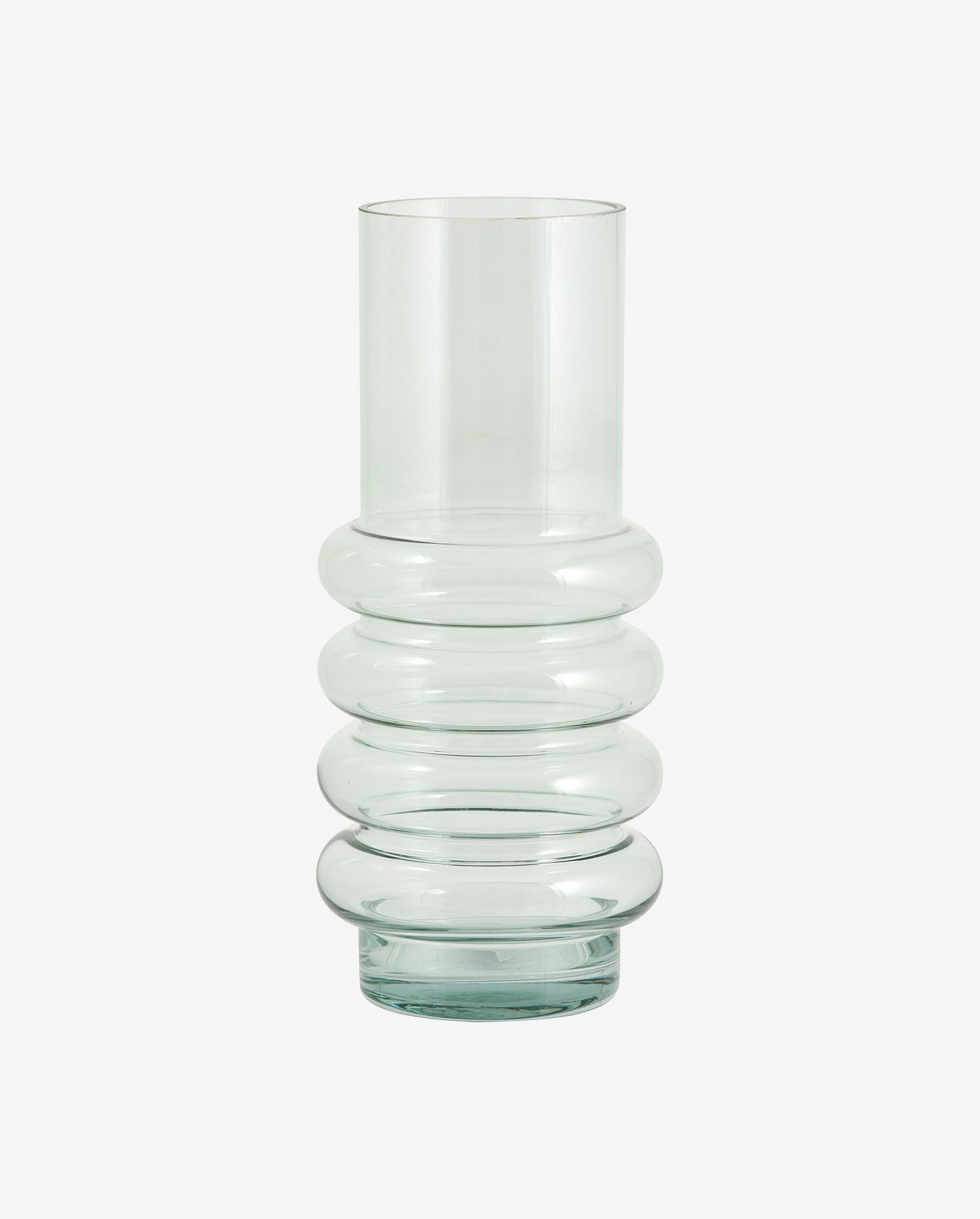 Maui -Vase in Glas - groß - H36 cm - hellgrün