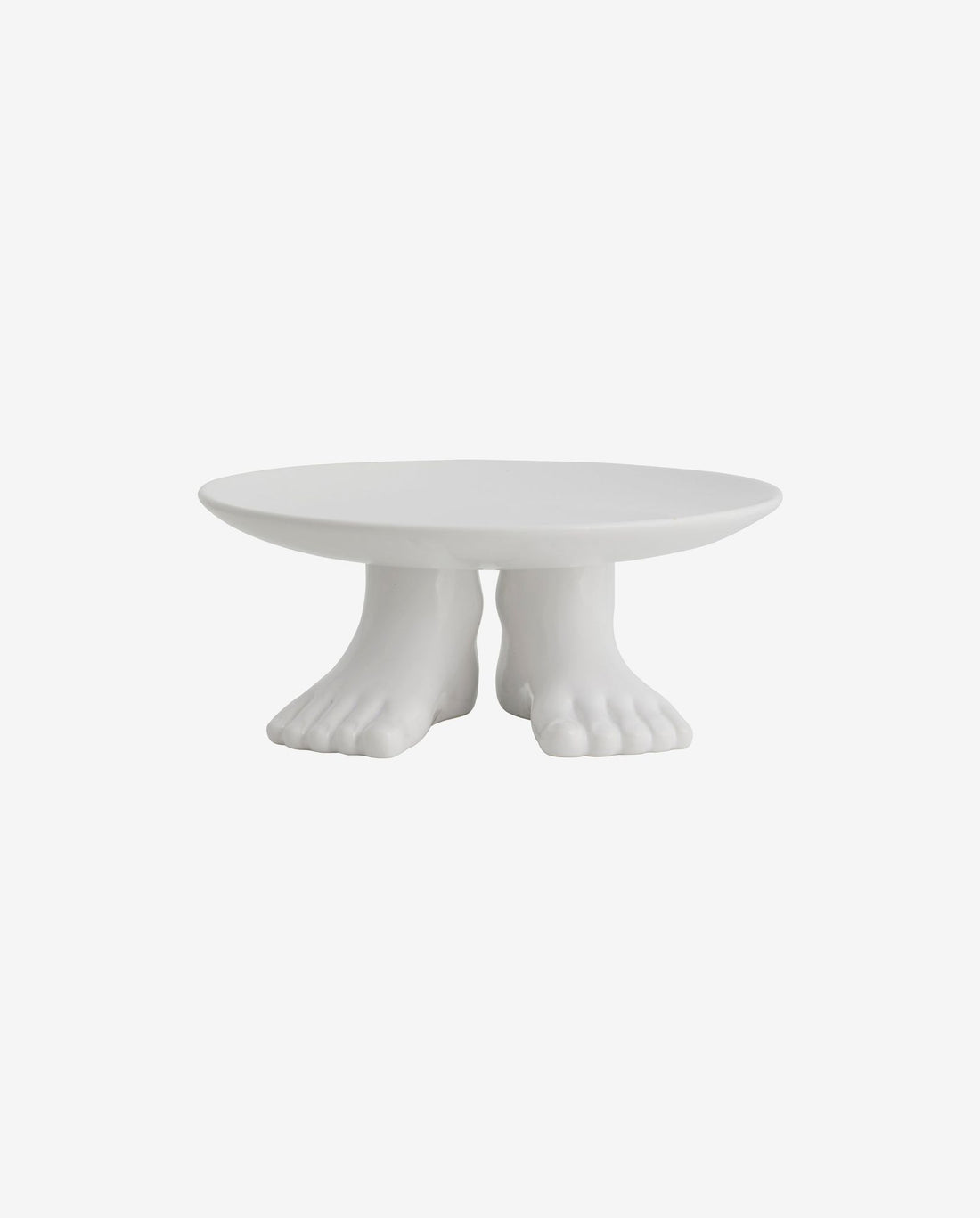 Cicely Cake Dish in Keramik - Ø29.5 cm - Weiß