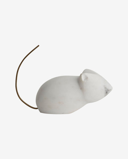 Jerry Mouse zur Dekoration - Weißer Marmor