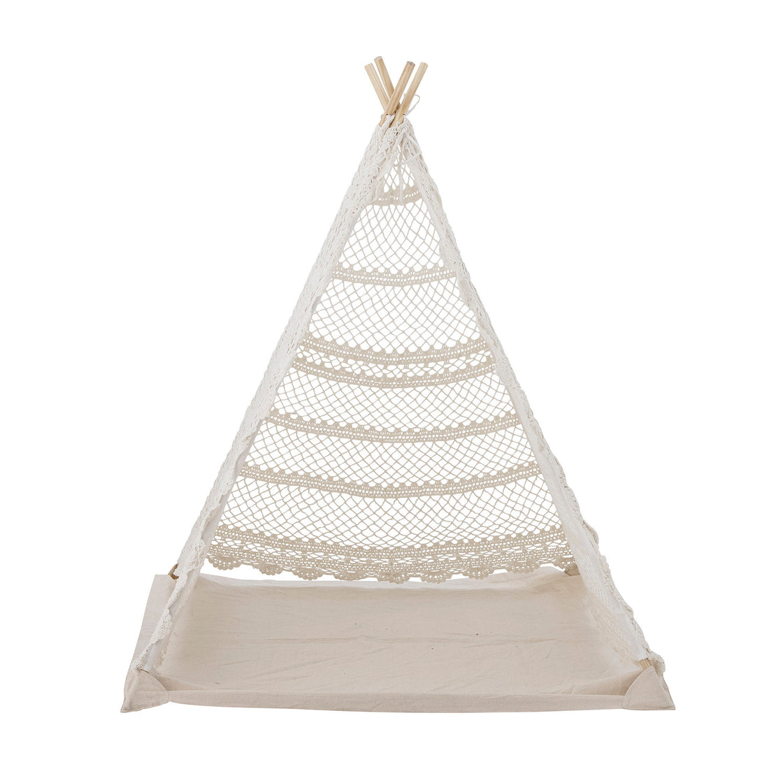 Bloomingville Mini Herle Spielzeug Tipi, Natur, Baumwolle