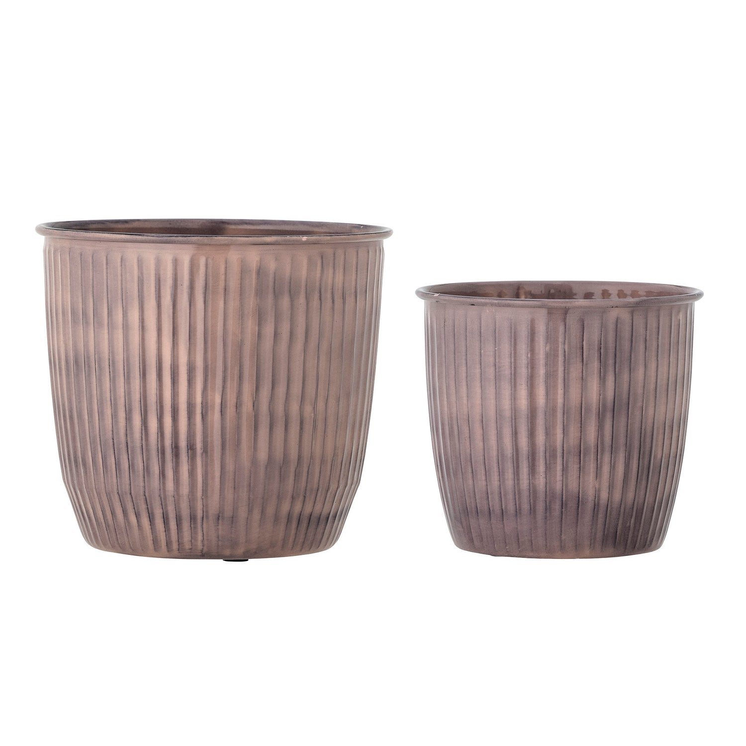 Bloomingville Kenzie Herbal Potty Peak, Rosa, Metall