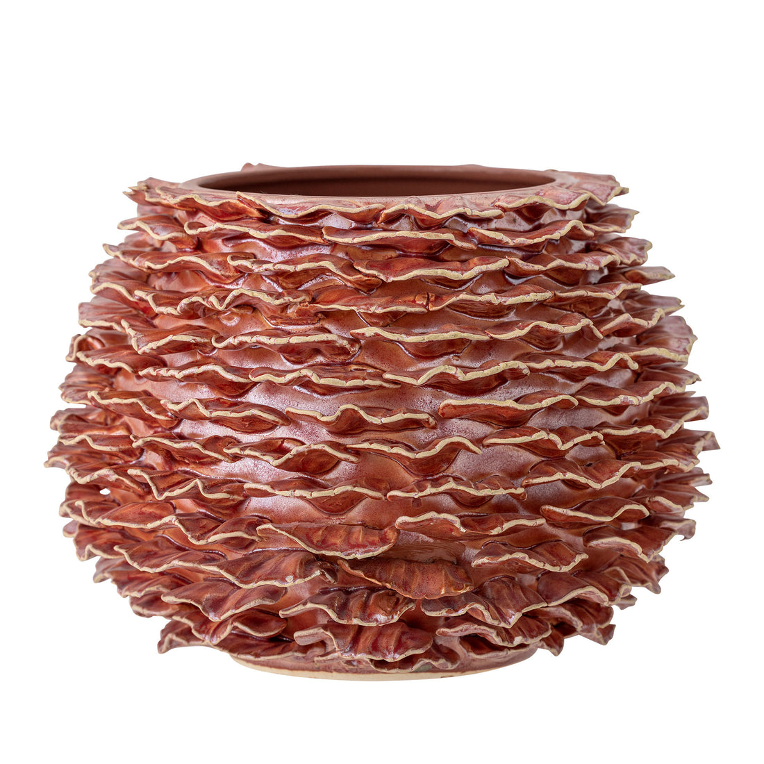 Bloomingville Morwen Vase, Brown, Steinzeug