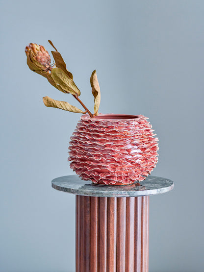 Bloomingville Morwen Vase, Brown, Steinzeug