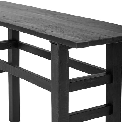 Bloomingville Riber -Konsolentisch, schwarz, recyceltes Holz
