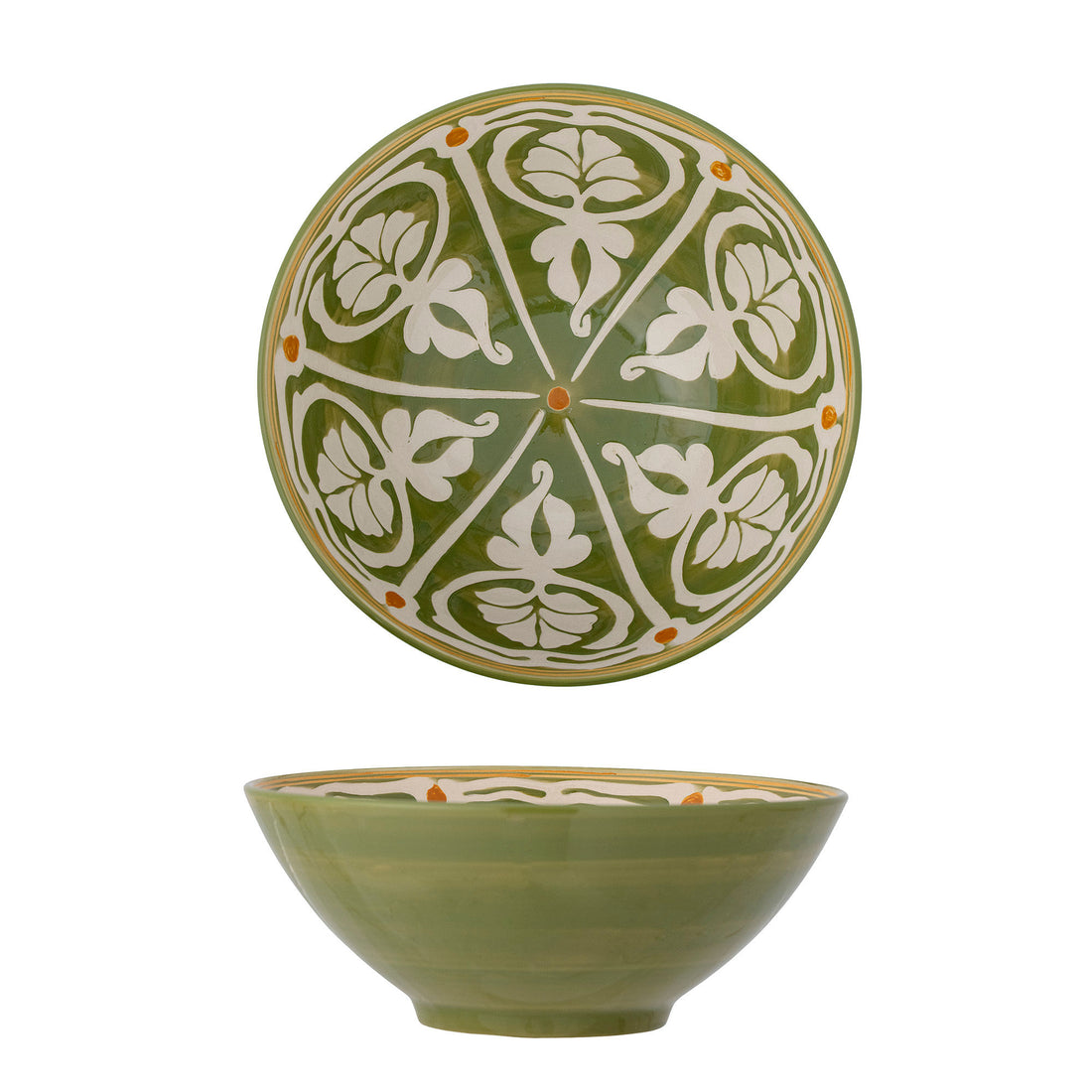 Bloomingville Heikki Bowl, Grün, Steinzeug